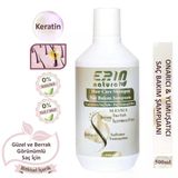 Erin Natural Onarıcı Yumuşatıcı Saç Bakım Şampuanı - Sülfatsız & Tuzsuz 500 ml