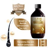 Erin Natural Yıpranmış Saç Için Bakım Şampuanı - Sülfatsız & Tuzsuz 500 Ml