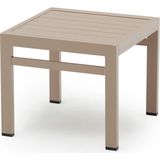 Erinöz Asos Şezlong Sehpası - Kum Rengi - Kum Beji