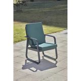 Erinöz Bella Bahçe Balkon Sandalyesi - Yeşil