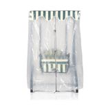 Erinöz Camellia Tek Kişilik Salıncak Koruma Örtüsü 135X105X170 - Açık Gri