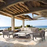 Erinöz Viçenza Bahçe Balkon Oturma Grubu 3+1+1+S