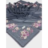Eripek Oyalı Pamuk Yazma 6589-09 - Füme - Renk