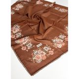 Eripek Oyalı Pamuk Yazma 6589-15 - Taba - Renk