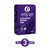 ERIS Eriş Un 5 Kg 3'lü Çok Amaçlı Buğday Unu