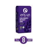Eriş Un 2 kg Çok Amaçlı Buğday Unu (8 adet)
