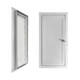 Erişim Paneli, 20 × 36 ", 18 × 40" Anahtarlı Alüminyum Petek Erişim Kapısı, Gömme Montaj Duvar Tavan Muayene Kapağı, HVAC Tesisat Kabloları için Kilitleme Yardımcı Servis Paneli (24x44in/61x111.8cm)