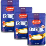 Eritritol Doğal Toz Tatlandırıcı 400 gr x 3 Adet Sıfır Kalori Keto Diyet Erythritol