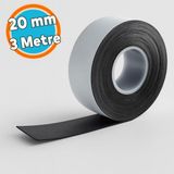 Eriyen Bant 20 mm x 3 Metre Su Geçirmez Boru Izolasyon ve Sızdırmazlık Dayanıklı Tamir Bandı Gri - 1