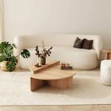 Eriza Cool, Yeni Nesil Modern 2 Parça Orta Sehpa, Natural