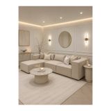 ERİZA Relax Soft 4 Modül Köşe Takımı (KREM) Babyface 03