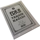 Erka Teksir Kağıdı 200 Adet 54 gr 205x285 mm Kaliteli Sanatsal Malzeme