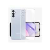Erkan Samsung Galaxy A14 Uyumlu Şeffaf Tıpalı Korumalı Kılıf