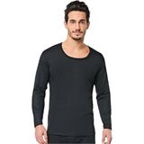 Erkek 0126 Kışlık Termal Fanila Atlet - Siyah - 2XL