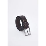 Erkek %100 Hakiki Deri 3,5 cm Klasik Kahverengi Kemer