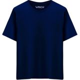 Erkek %100 Pamuk Oversize Tişört Basic Bisiklet Yaka Kısa Kollu T-Shirt - 0 Siyah - 2XL