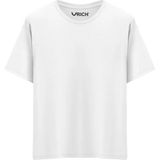 Erkek %100 Pamuk Oversize Tişört Basic Bisiklet Yaka Kısa Kollu T-Shirt - 0 Siyah