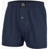 Erkek %100 Pamuk Penye Boxer 6'lı Paket 12030 - 3XL - Lacivert