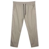 Erkek 118 -156 Kilo Arası İçin Uygun Lastikli Paça Bağcıklı Battal Boy Gabardin Pantolon Taş