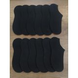 Erkek 12 Çift Yazlık Pamuklu Spor Ayakkabıda Görünmeyen Sıfır Konç Sneakers Çorap