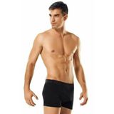 Erkek 2'li Paket Siyah Elastan Likralı Boxer