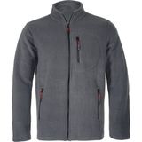 Erkek 3 Cepli Polar Ceket - Gri - 2XL