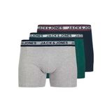 Erkek 3 Lü Ambalajlı Pamuklu Boxer 12270759 - Jack & Jones - Karışık - S