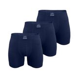 Erkek 3 lü Premium Collection Modal Uzun Boxer 3M250 (Lacivert, M)