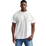 Erkek 30/1 Penye %100 Pamuk Tişört S-M L-Xl-Xxl - Ekru - 2XL