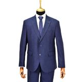 Erkek 4 Drop Çift Yırtmaçlı Takım Elbise BGL-ST04633 LACİVERT 60