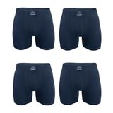 Erkek 4 lü Premium Collection Modal Uzun Boxer 4M250 (Füme, M)