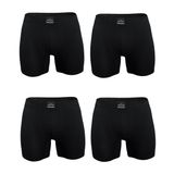 Erkek 4 lü Premium Collection Modal Uzun Boxer 4M250 (Siyah, 2XL)