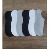 Erkek 6 Çift Yazlık Pamuklu Spor Ayakkabıda Görünmeyen Sıfır Konç Sneakers Çorap