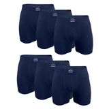 Erkek 6 lı Premium Collection Modal Uzun Boxer 6M250 (Lacivert, M)