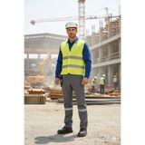 Erkek 7/7 Gabardin Kışlık Kargo Cepli İş Pantolonu Renk:Gri_Beden:46