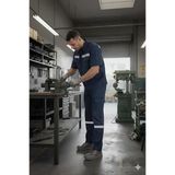 Erkek 7/7 Gabardin Kışlık Kargo Cepli İş Pantolonu