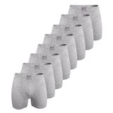 Erkek 8 li Premium Collection Modal Uzun Boxer 8M250 (Gri, M)