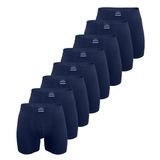 Erkek 8 li Premium Collection Modal Uzun Boxer 8M250 (Lacivert, M)
