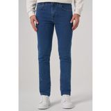 Erkek A. MAVİ Denim 5 Cep Slim Fit Jean Kot Pantolon