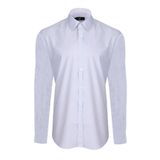 Erkek Açık Gri Slim Fit Pamuk Gömlek