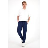 Erkek Alfred Navy Beli Lastikli Slim Straight Gofre Pantolon - 2XL