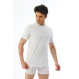 Erkek Amerikan Yaka Beyaz T-Shirt 940