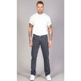 Erkek Antrasit Klasik Kesim Pamuklu Esnek Jean Kot Denim Pantolon - 32