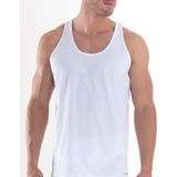Erkek Atlet 2'li Paket Loose Fit 9225 - Beyaz