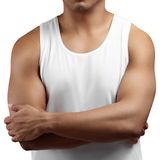 Erkek Atlet 6 lı Set, Ultra Yumuşak%100 Pamuklu Kumaş, tam Kalıp, Premium Kaliteli Atlet, İç Giyim, Erkek İç Çamaşır, Underwear (Beyaz, L)