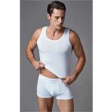 Erkek Atlet Boxer Takım Çeyizlik Set Beyaz-104
