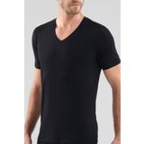 Erkek Aura Siyah Kısa Kol V Yaka T-Shirt 9508 SİYAH XL