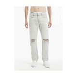 Erkek Authentic Straight Jean Pantolon - Gri - 32 / 34