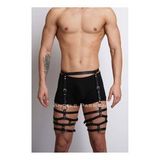 Erkek Bacak Harness, Bacak Kemer ve Bacak Aksesuar, Tarz Erkek Bacak Kemer (Siyah)