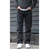 Erkek Baggy Bol Kesim Pantolon - Füme Gri - 32